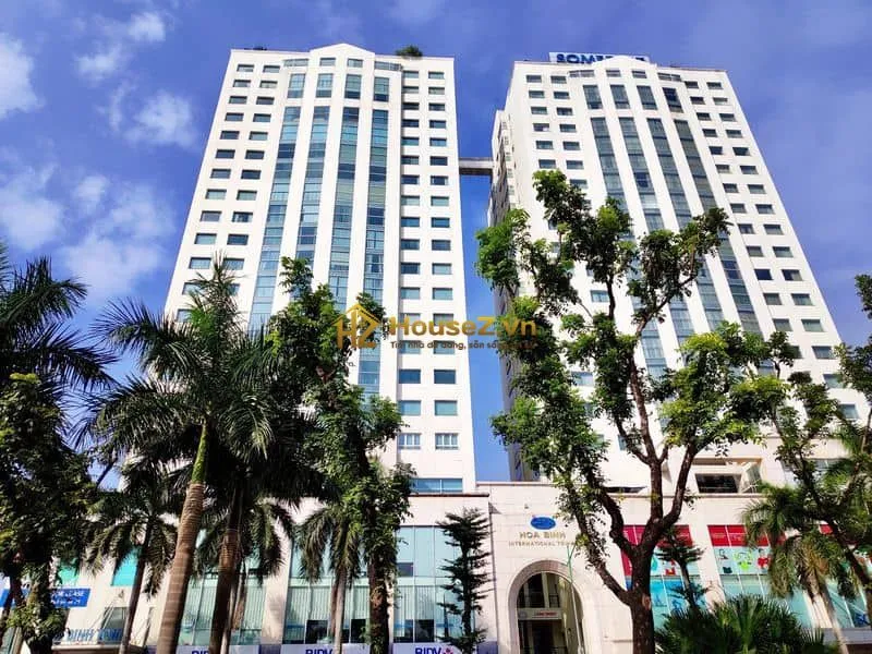 Hình ảnh dự án Hoa Binh International Towers