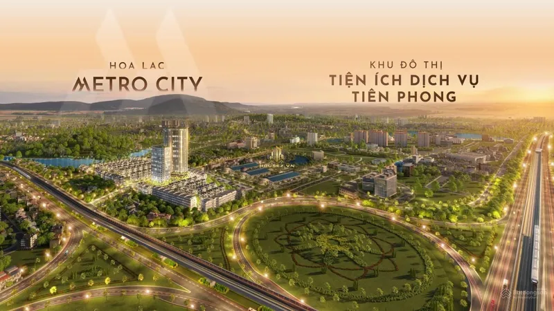 Hình ảnh dự án Hòa Lạc Metro City