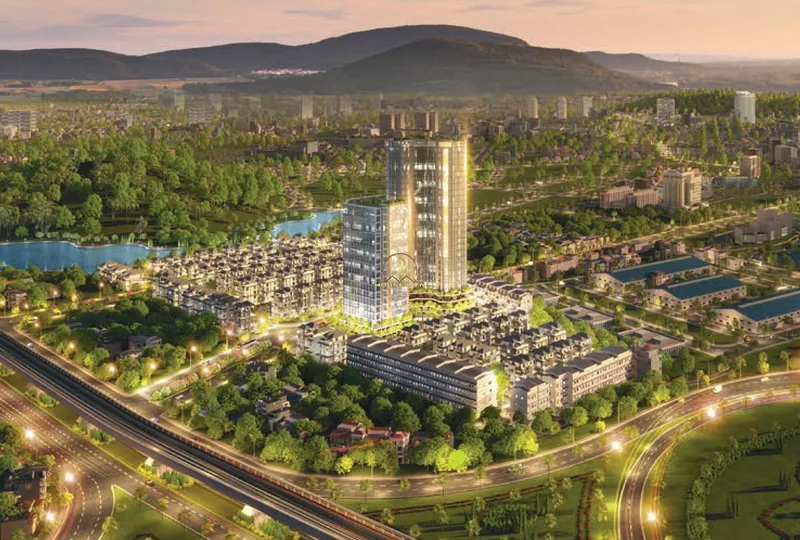 Hình ảnh dự án Hòa Lạc Metro City