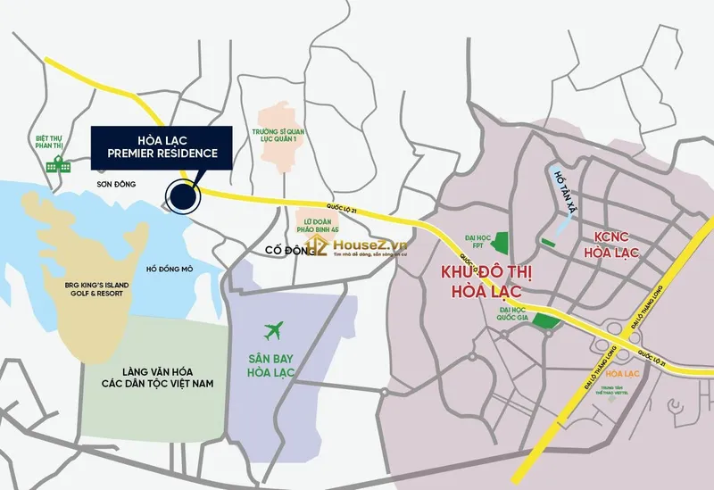 Hình ảnh dự án Hòa Lạc Premier Residence
