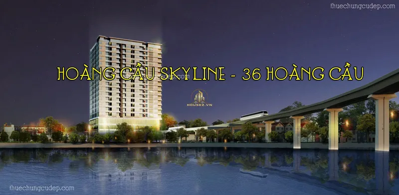 Hình ảnh dự án Hoàng Cầu Skyline