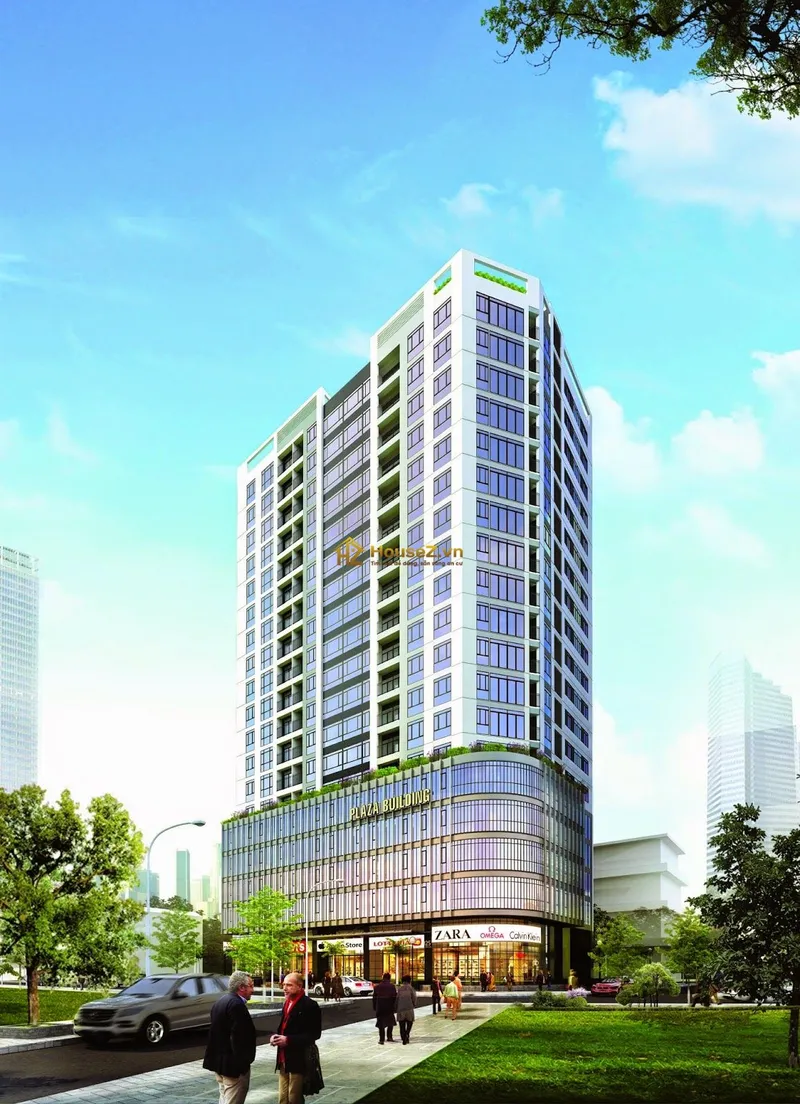 Hình ảnh dự án Hoàng Ngân Plaza
