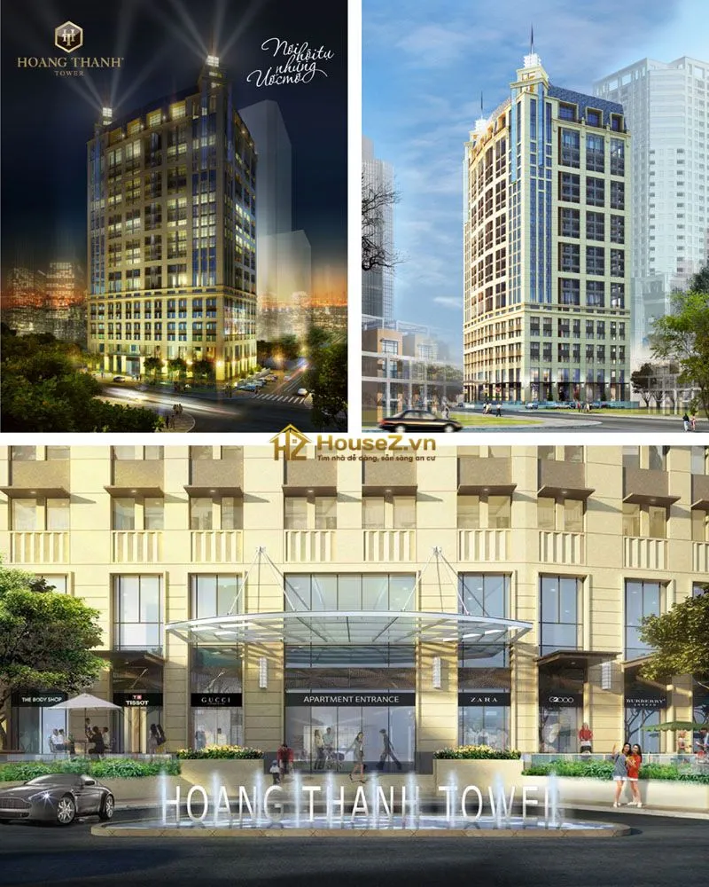 Hình ảnh dự án Hoàng Thành Tower