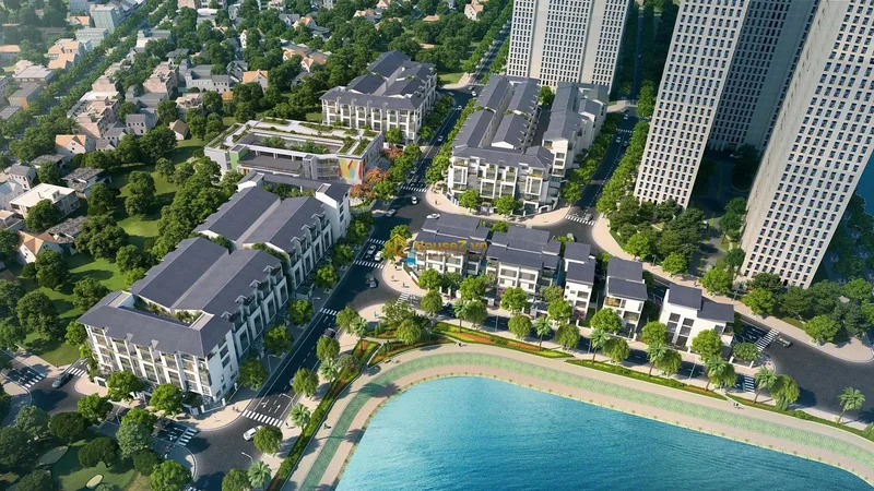 Hình ảnh dự án Hoàng Thành Villas