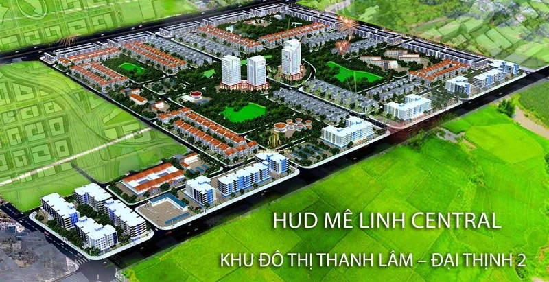 Hình ảnh dự án HUD Me Linh Central