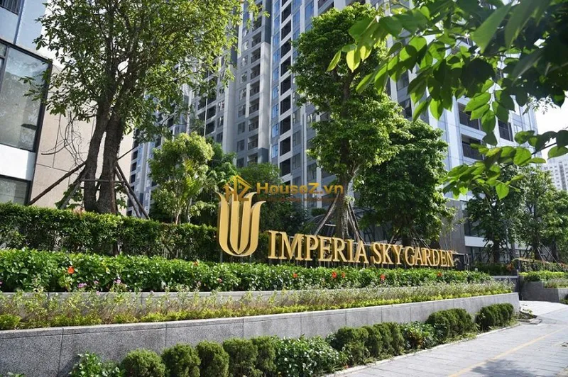 Hình ảnh dự án Imperia Sky Garden có địa chỉ tại số 423 đường Minh Khai, phường Vĩnh Tuy, quận Hai Bà Trưng, thành phố Hà Nội.