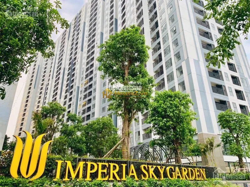 Hình ảnh dự án Imperia Sky Garden có địa chỉ tại số 423 đường Minh Khai, phường Vĩnh Tuy, quận Hai Bà Trưng, thành phố Hà Nội.