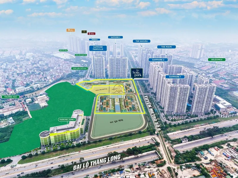 Hình ảnh dự án Imperia Sola Park