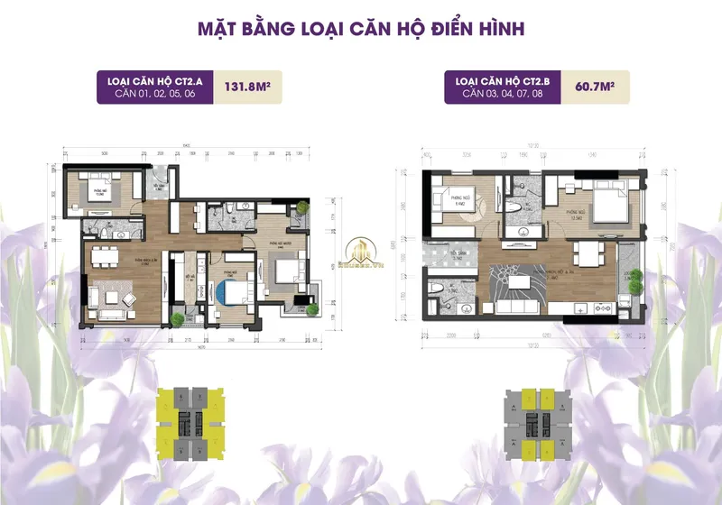 Hình ảnh dự án Iris Garden
