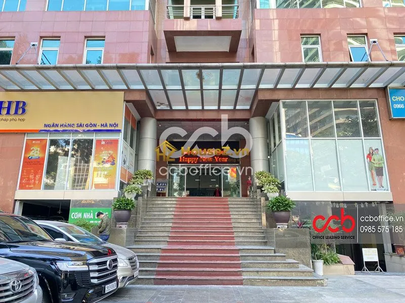 Hình ảnh dự án ITT Building (còn được gọi là Ladeco Building) tọa lạc tại số 266 đường Đội Cấn, phường Liễu Giai (hoặc Ngọc Hà), quận Ba Đình, thành phố Hà Nội