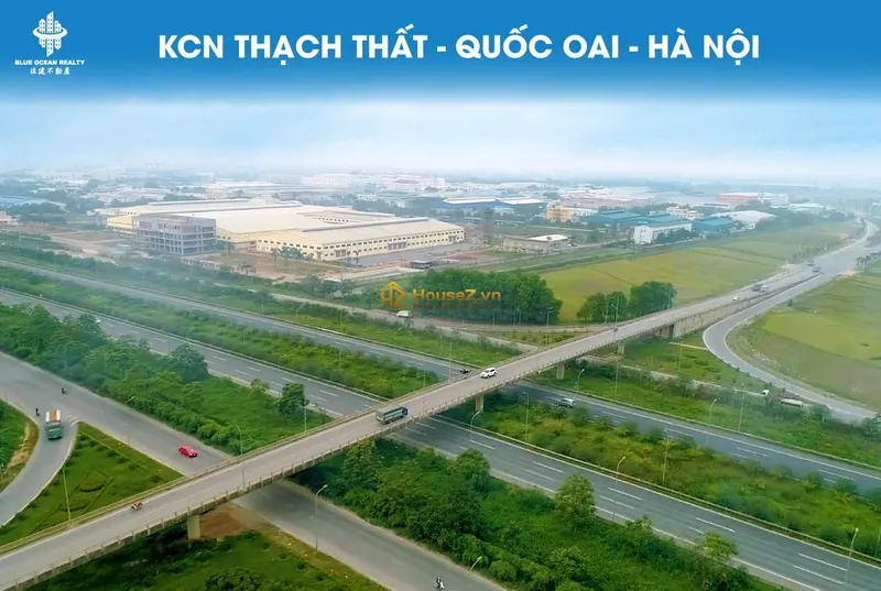 Hình ảnh dự án KCN Thạch Thất - Quốc Oai