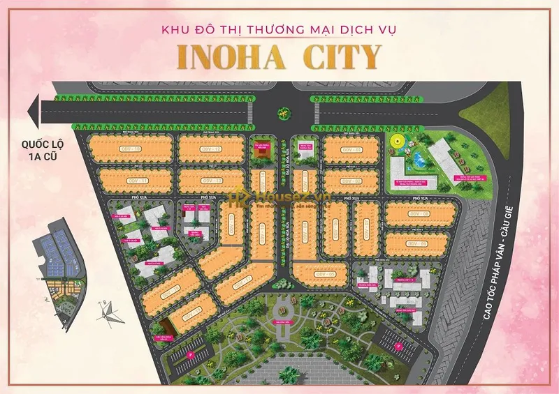 Hình ảnh dự án KĐT Inoha City Phú Xuyên