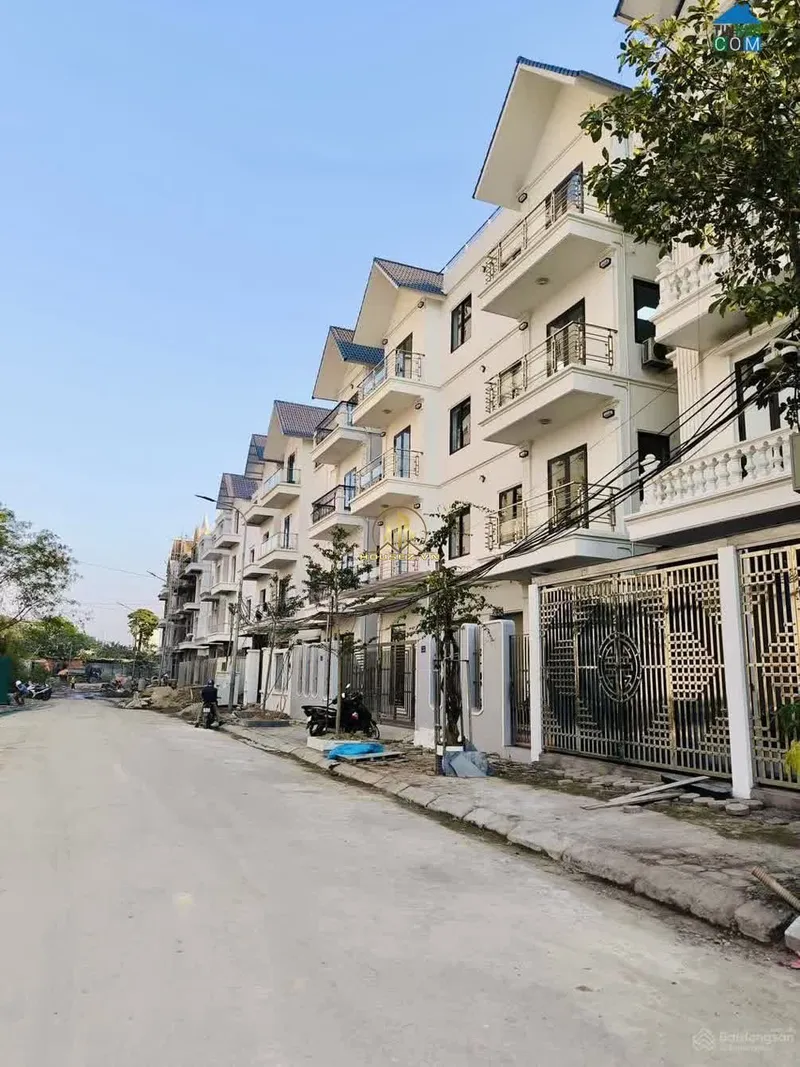 Hình ảnh dự án Khu biệt thự nhà vườn Apromaco  (hay còn gọi là Shop Villas Apromaco Đền Lừ) tọa lạc tại ô đất ĐNV2 thuộc khu di dân Đền Lừ III, phường Hoàng Văn Thụ, quận Hoàng Mai, Hà Nội