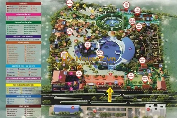 Hình ảnh dự án Khu biệt thự Thiên Đường Bảo Sơn