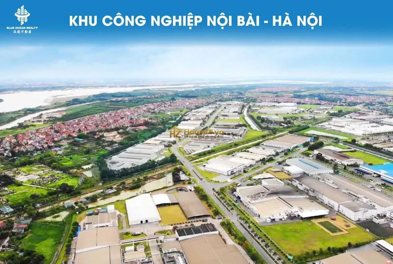 Hình ảnh dự án Khu công nghiệp Nội Bài