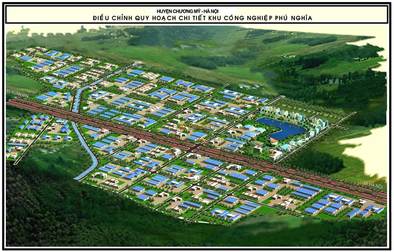 Hình ảnh dự án Khu công nghiệp Phú Nghĩa