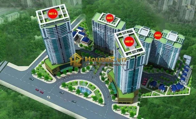 Hình ảnh dự án Khu đô thị Đền Lừ II có địa chỉ tại đường Đền Lừ, phường Hoàng Văn Thụ, quận Hoàng Mai, thành phố Hà Nội