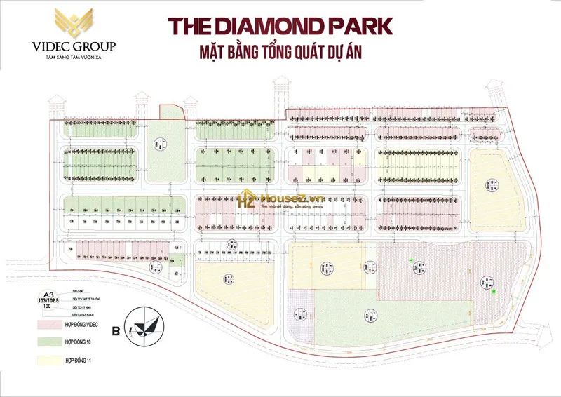 Hình ảnh dự án Khu đô thị Diamond Park New