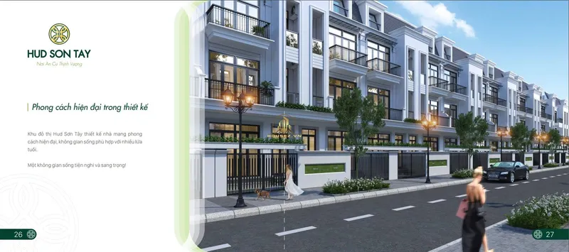 Hình ảnh dự án Khu đô thị HUD Sơn Tây