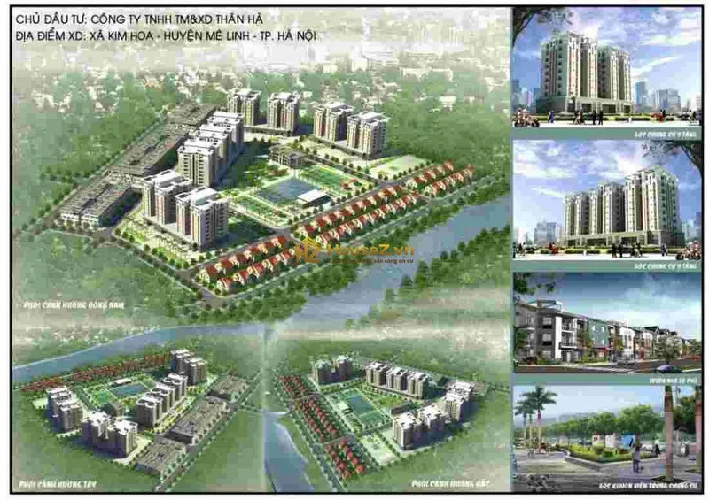 Hình ảnh dự án Khu đô thị Kim Hoa