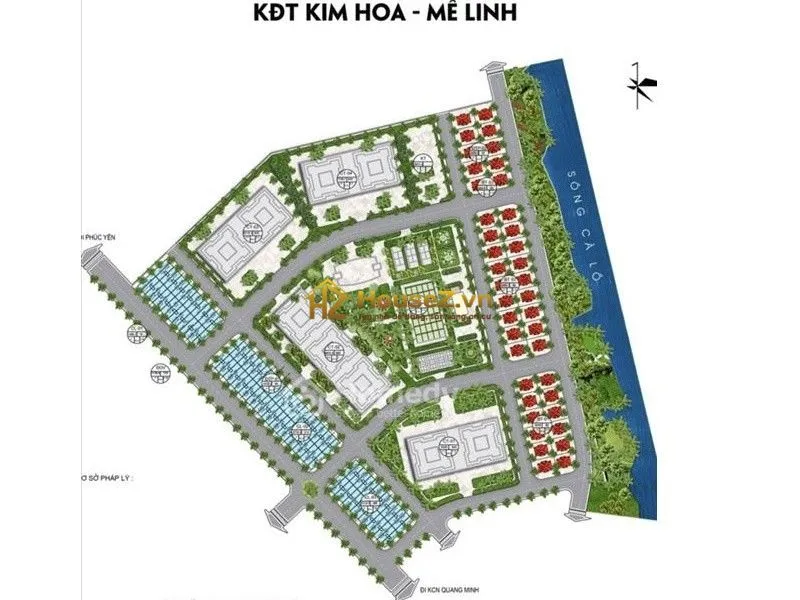 Hình ảnh dự án Khu đô thị Kim Hoa