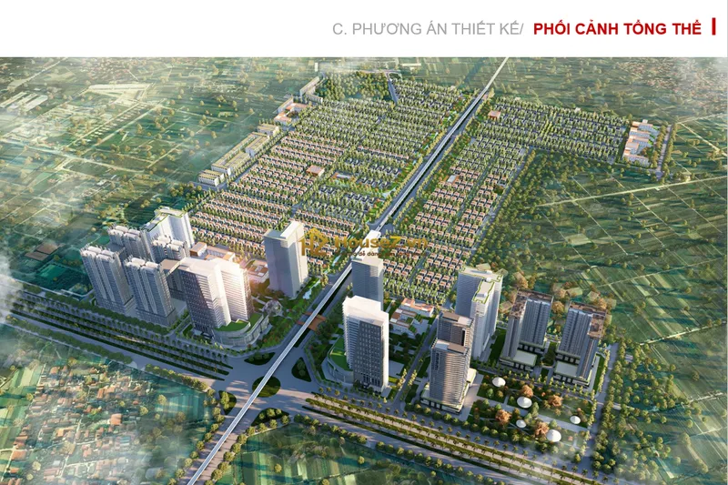 Hình ảnh dự án Khu đô thị mới AIC Mê Linh