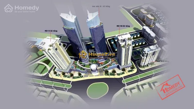 Hình ảnh dự án Khu đô thị mới Cầu Giấy