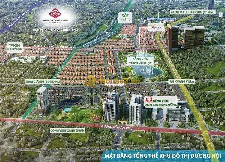 Hình ảnh dự án Khu đô thị mới Dương Nội