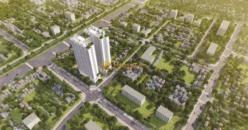 Hình ảnh dự án Khu đô thị mới Pháp Vân - Tứ Hiệp nằm ở cửa ngõ phía Nam Thủ đô Hà Nội, trải rộng trên địa bàn phường Hoàng Liệt, quận Hoàng Mai và khu vực giáp ranh với xã Tứ Hiệp, huyện Thanh Trì, Hà Nội