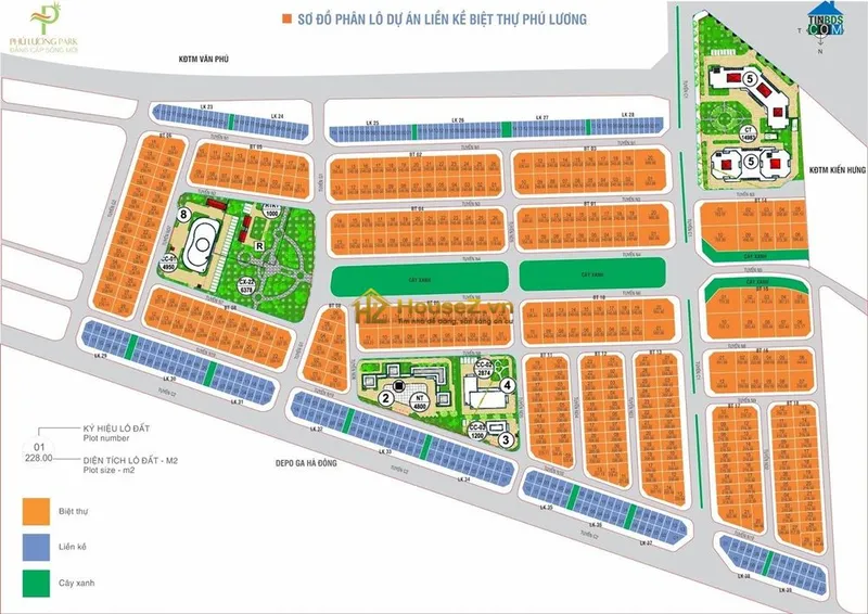 Hình ảnh dự án Khu đô thị mới Phú Lương