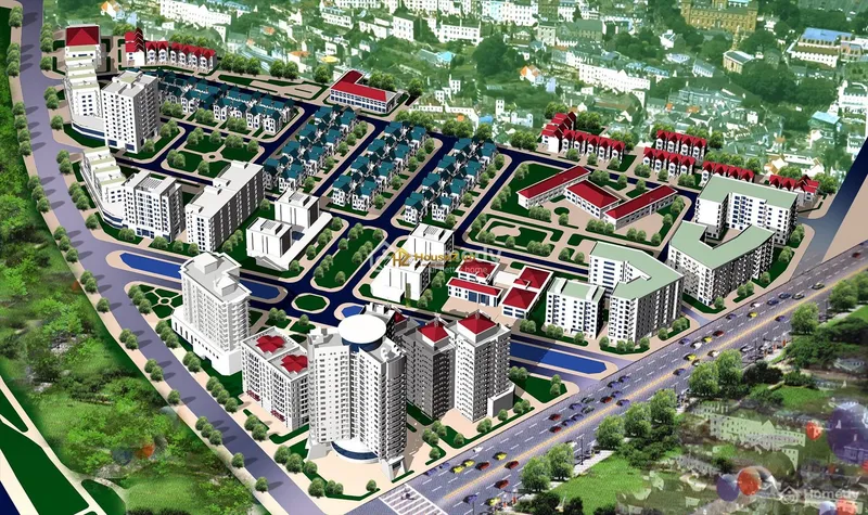 Hình ảnh dự án Khu đô thị mới Resco