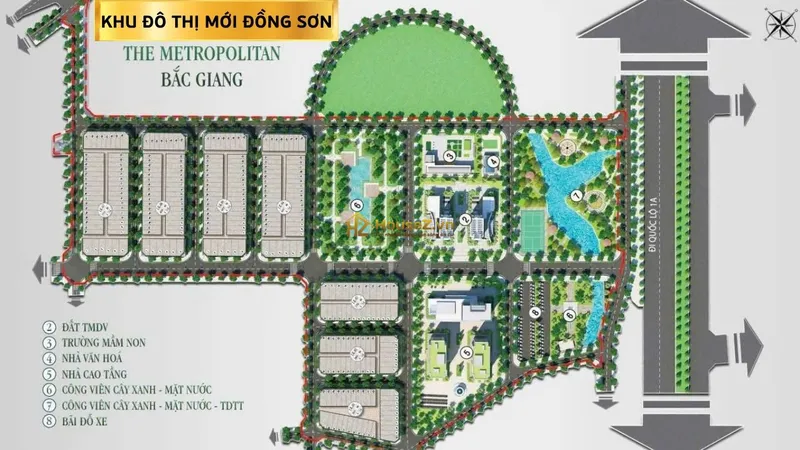 Hình ảnh dự án Khu đô thị mới Sơn Đồng