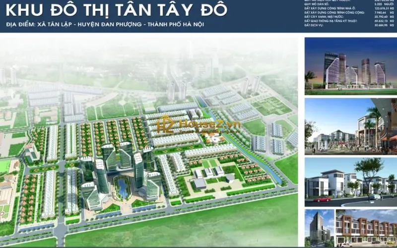 Hình ảnh dự án Khu đô thị mới Tân Tây Đô