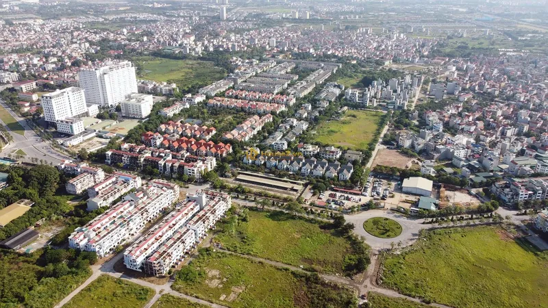 Hình ảnh dự án Khu đô thị mới Vân Canh nằm trên địa bàn huyện Hoài Đức, thành phố Hà Nội (thuộc địa phận xã Vân Canh và khu vực sáp nhập hành chính mới sang xã Sơn Đồng, huyện Hoài Đức)