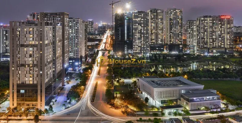 Hình ảnh dự án Khu đô thị Ngoại Giao Đoàn nằm tại phường Xuân Đỉnh (trước thuộc phường Xuân Đỉnh và Xuân Tảo), quận Bắc Từ Liêm, thành phố Hà Nội