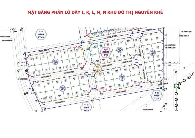 Hình ảnh dự án Khu đô thị Nguyên Khê