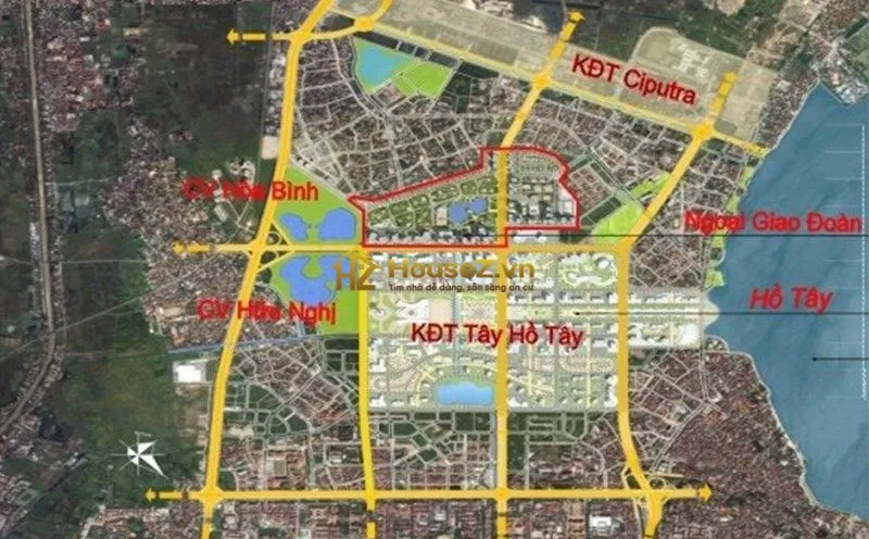 Hình ảnh dự án Khu đô thị Tây Đô