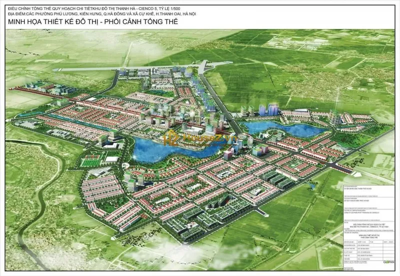 Hình ảnh dự án Khu đô thị Thanh Hà Mường Thanh