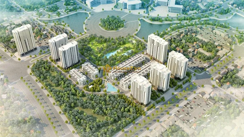 Hình ảnh dự án Khu đô thị Xuân Phương tọa lạc tại phường Xuân Phương, quận Nam Từ Liêm, thành phố Hà Nội