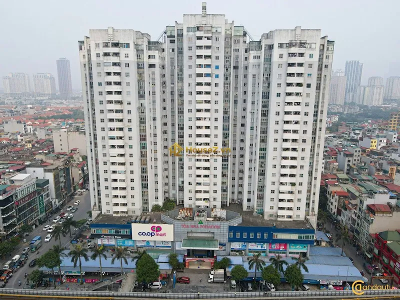 Hình ảnh dự án Khu nhà ở Bắc Hà (thường được biết đến là chung cư Fodacon Bắc Hà) nằm trên đường Nguyễn Trãi, phường Mỗ Lao, quận Hà Đông, Hà Nộ