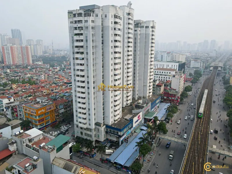 Hình ảnh dự án Khu nhà ở Bắc Hà (thường được biết đến là chung cư Fodacon Bắc Hà) nằm trên đường Nguyễn Trãi, phường Mỗ Lao, quận Hà Đông, Hà Nộ