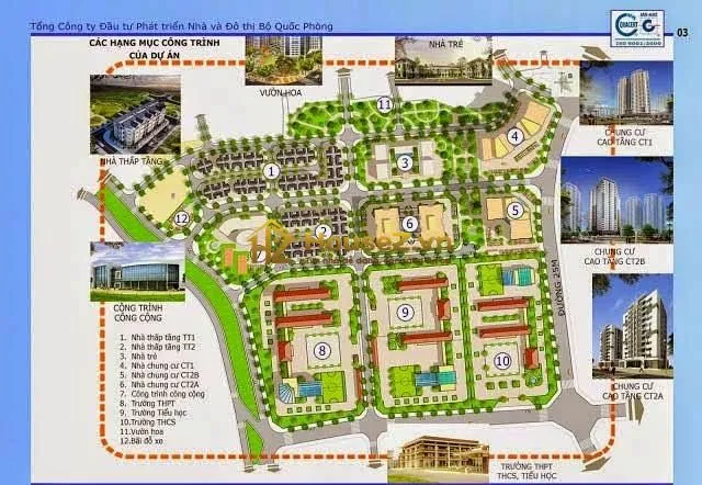Hình ảnh dự án Khu nhà ở Thạch Bàn