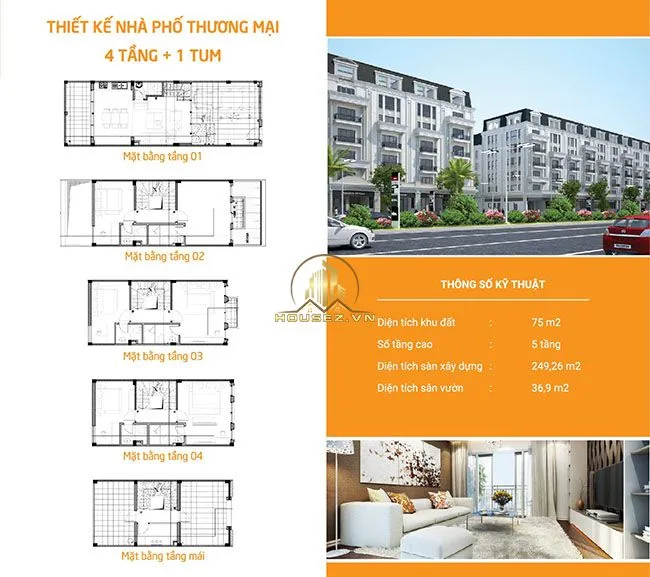 Hình ảnh dự án Khu nhà ở V5 V6