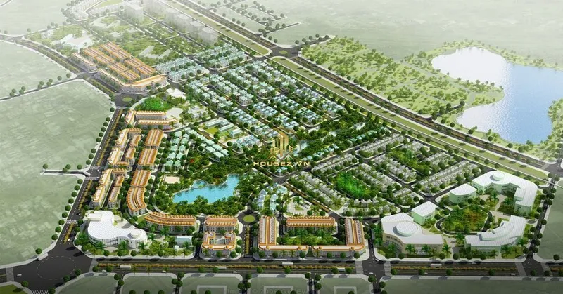 Hình ảnh dự án Khu sinh thái Ao Mơ