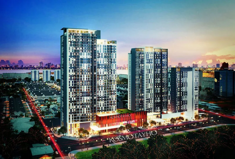 Hình ảnh dự án Kosmo Tây Hồ