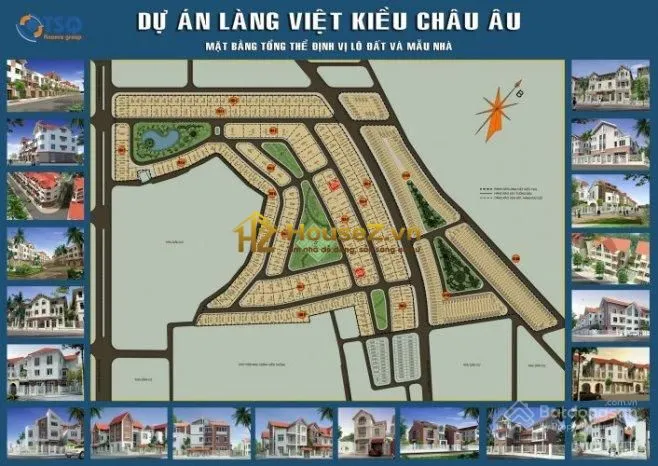 Hình ảnh dự án Làng Việt Kiều Châu Âu Euroland