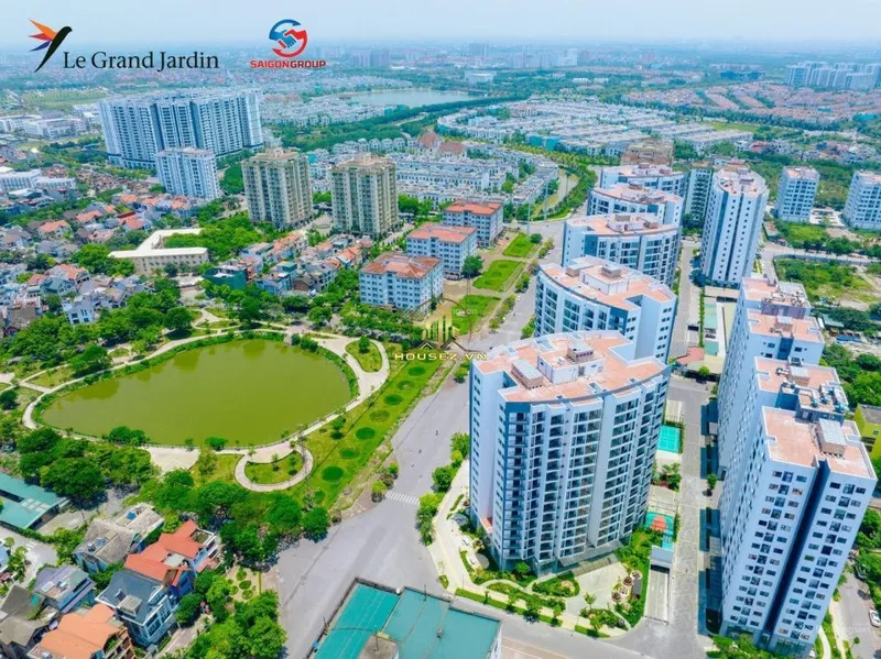 Hình ảnh dự án Le Grand Jardin Sài Đồng