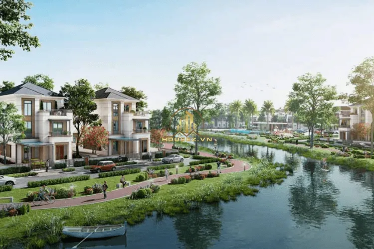 Hình ảnh dự án Legacy Hinoiri tọa lạc tại ô đất CT-01 thuộc khu biệt thự ven suối Con Gái, trong lõi Khu công nghệ cao Hòa Lạc, xã Hòa Lạc, TP. Hà Nội (thuộc khu đô thị Phú Cát City cũ
