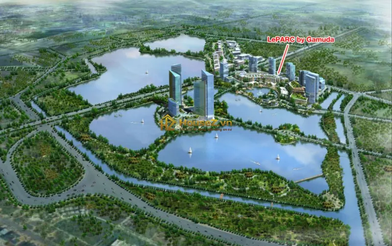 Hình ảnh dự án LePARC by Gamuda