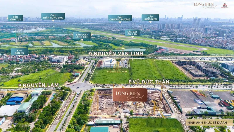 Hình ảnh dự án Long Biên Central